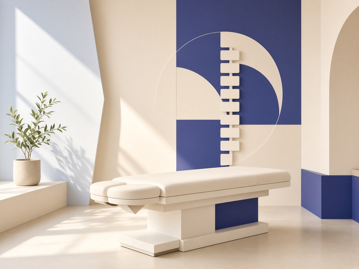 Bright treatment room at Rawlinson Chiropractic in Tracy